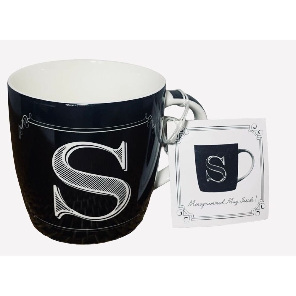 Home Essentials Initial ‘S’ Mug NWT